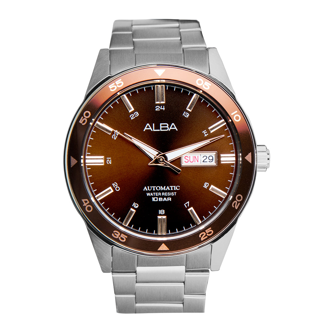 AL4591X1 Brown Dial Automatic Watch - Main Image