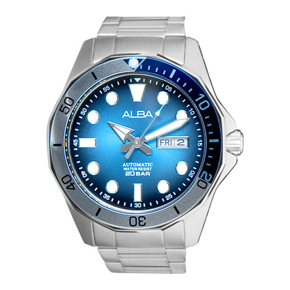 AL4549X1 Light Blue & Black Gradation Dial Automatic Watch