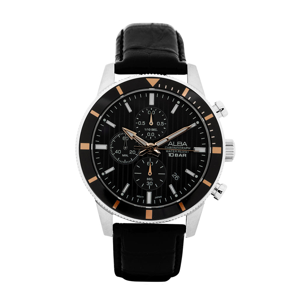 Alba 5 bar chronograph watch price best sale