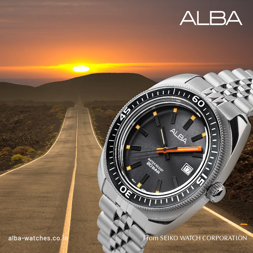 [S-TN 2356]希少 ! ALBA LET'S CHAT デジタル 腕時計 AS9T87X1 Davy's Grey Dial Quartz Watch – ALBA WATCHES INDIA