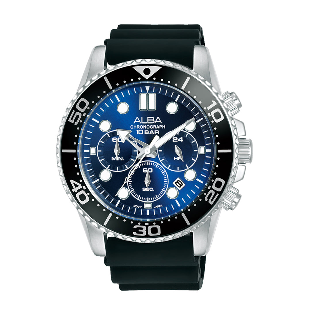 Alba watch 10 bar chronograph best sale