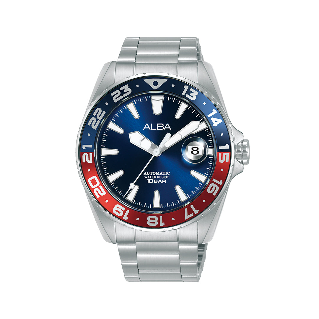 AU4067X1 Dual-Tone Bezel Automatic Watch – ALBA WATCHES INDIA