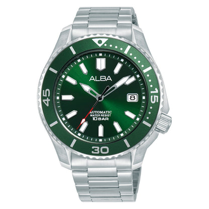 AU4087X1 Ocean Sport green Sunray Dial Automatic Watch