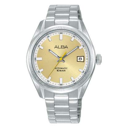 AU4101X1 Men's Classic Automatic Watch With Caramel Metallic Dial