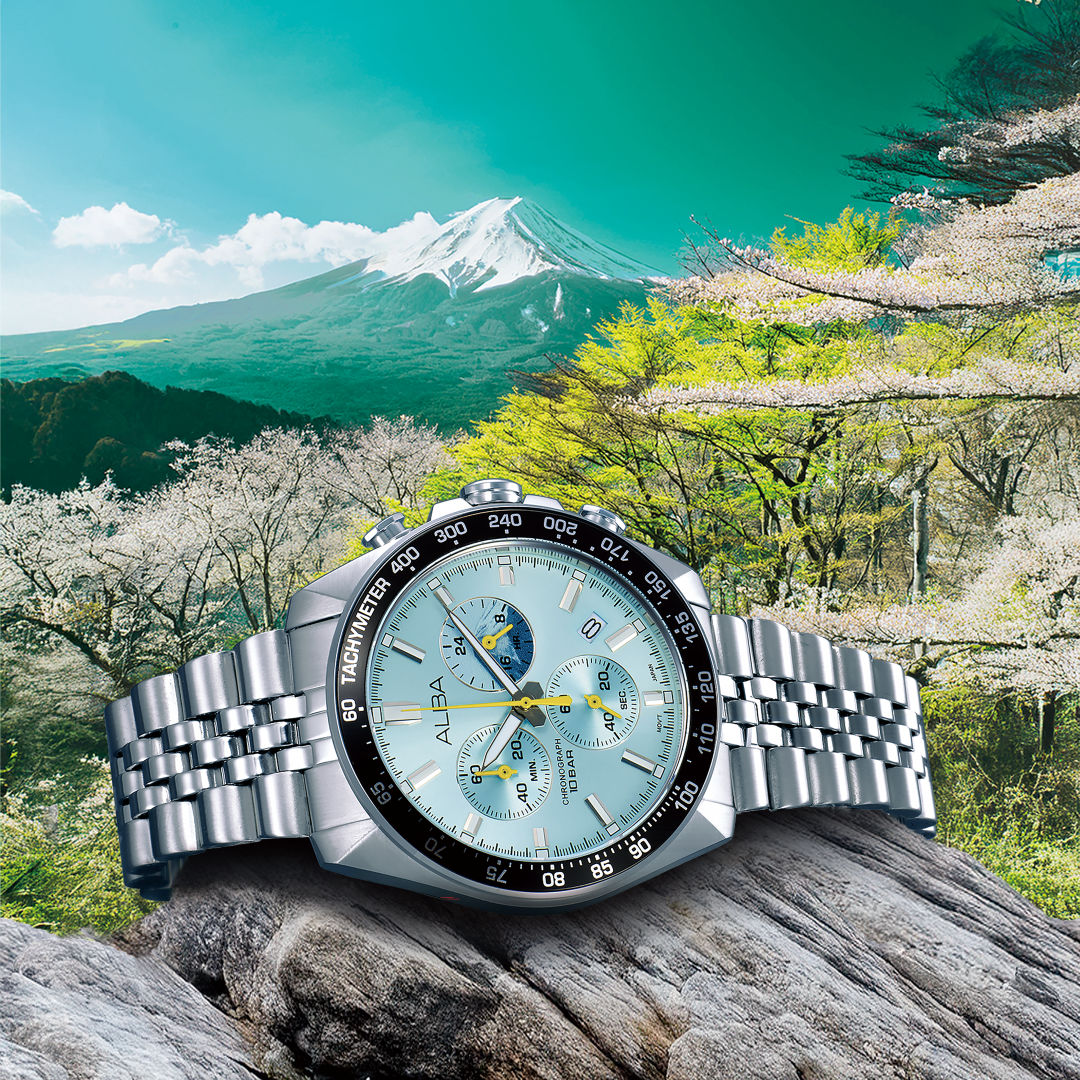 AX7031X1 Aqua Mint Chronograph Watch – ALBA WATCHES INDIA