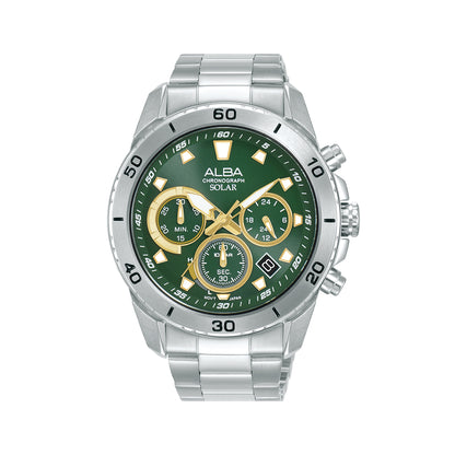 AZ5011X1 Green Dial Solar Chronograph Watch