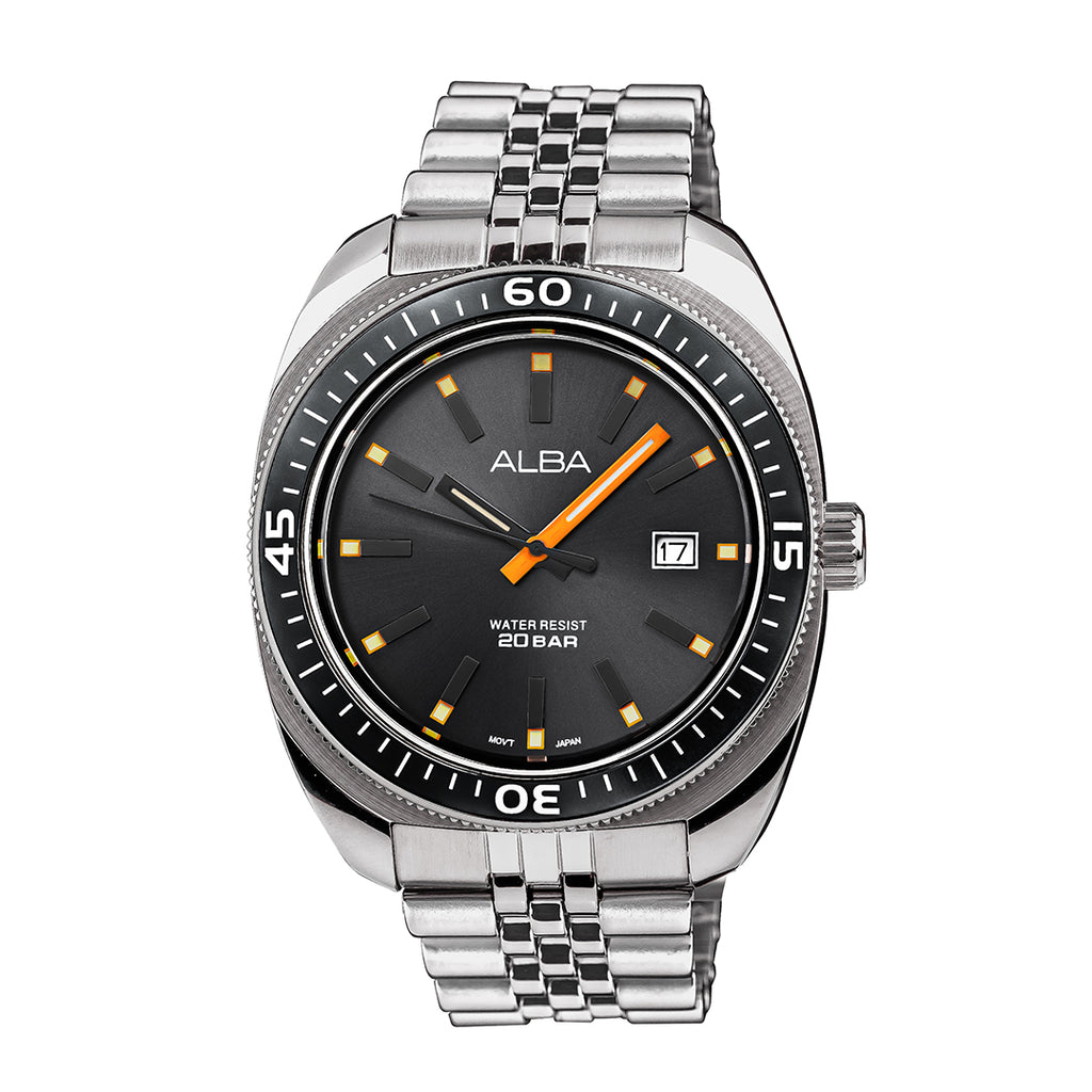 AS9T87X1 Davy's Grey Dial Quartz Watch – ALBA WATCHES INDIA