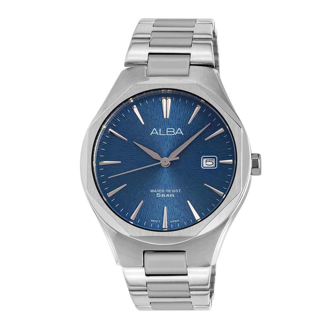 アルバ様⁂ AS9U57X1 Midnight Blue Dial Watch – ALBA WATCHES INDIA