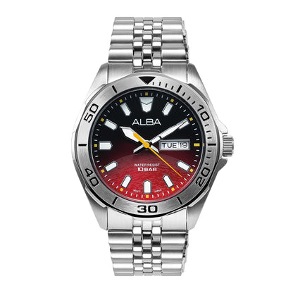 AV3581X1 Planet Mars Inspired Dial Watch