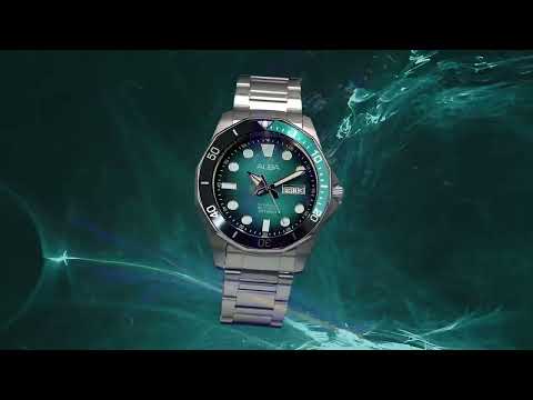 AL4539X1 Grey-Black Gradation Dial Automatic Watch – ALBA WATCHES INDIA