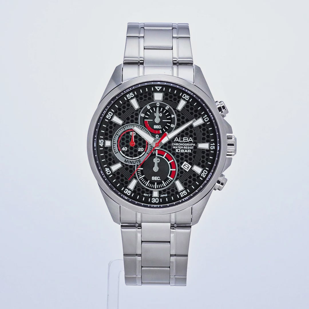 Alba chronograph water resist 10 bar fashion